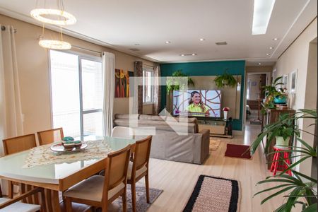 Sala de apartamento para alugar com 3 quartos, 136m² em Vila Dom Pedro I, São Paulo