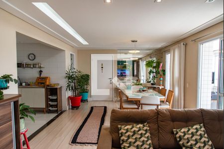 Sala de apartamento para alugar com 3 quartos, 136m² em Vila Dom Pedro I, São Paulo