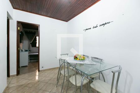 Sala de Jantar  de casa à venda com 3 quartos, 75m² em Conjunto Residencial José Bonifácio, São Paulo