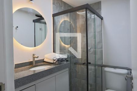 Banheiro de apartamento à venda com 1 quarto, 29m² em Aclimação, São Paulo
