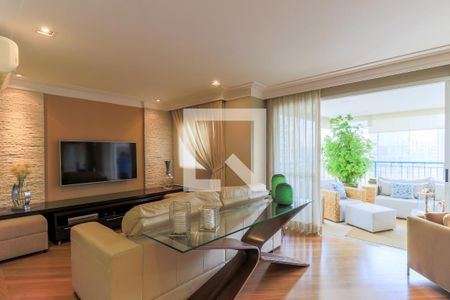 Sala de apartamento à venda com 3 quartos, 205m² em Vila Gertrudes, São Paulo