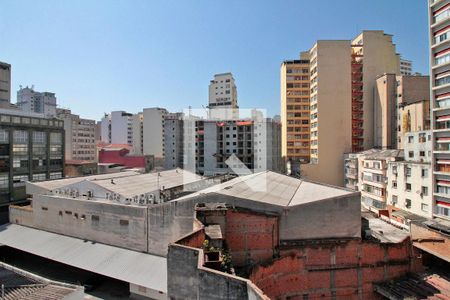 Vista de kitnet/studio para alugar com 0 quarto, 28m² em Campos Elíseos, São Paulo