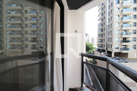 Varanda da Sala de apartamento para alugar com 1 quarto, 34m² em Vila Nova Conceição, São Paulo