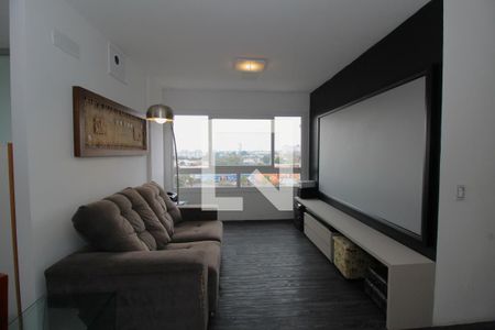 Sala  de apartamento à venda com 2 quartos, 65m² em São Sebastião, Porto Alegre