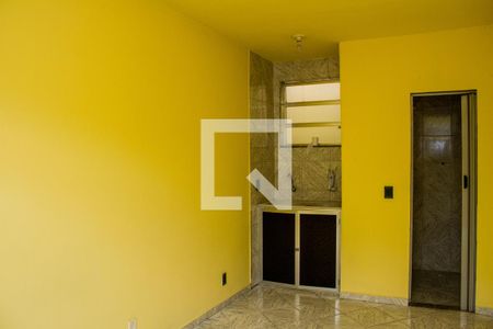 Sala / Quarto / Cozinha de kitnet/studio para alugar com 1 quarto, 15m² em Engenho de Dentro, Rio de Janeiro