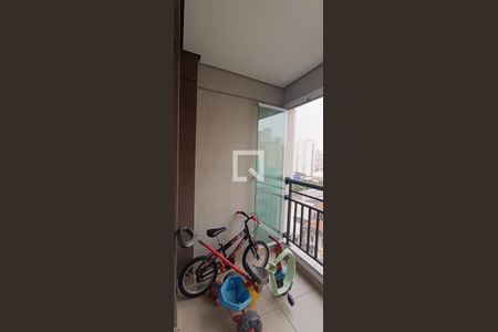 Varanda da Sala de apartamento à venda com 3 quartos, 71m² em Barra Funda, São Paulo