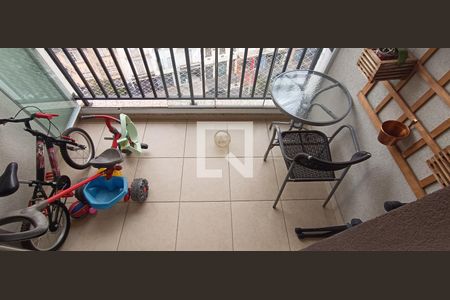 Varanda da Sala de apartamento à venda com 3 quartos, 71m² em Barra Funda, São Paulo