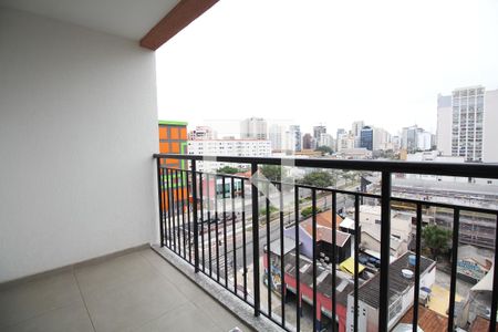 Studio para alugar com 28m², 1 quarto e sem vagaVaranda