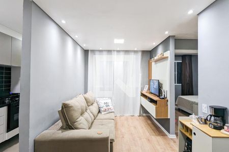 Sala de apartamento à venda com 2 quartos, 42m² em Jardim Sao Saverio, São Bernardo do Campo