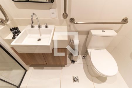 Studio à venda com 28m², 1 quarto e sem vagaBanheiro 