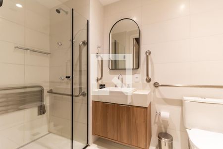 Studio à venda com 28m², 1 quarto e sem vagaBanheiro 