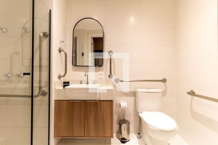Studio à venda com 28m², 1 quarto e sem vagaBanheiro 