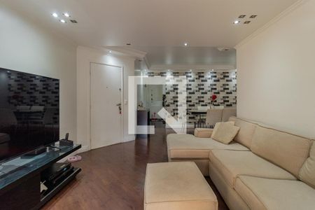 Sala de apartamento à venda com 3 quartos, 117m² em Chácara Agrindus, Taboão da Serra