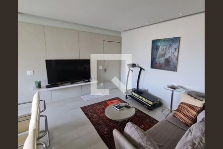 Sala  de apartamento à venda com 2 quartos, 70m² em São Pedro, Belo Horizonte