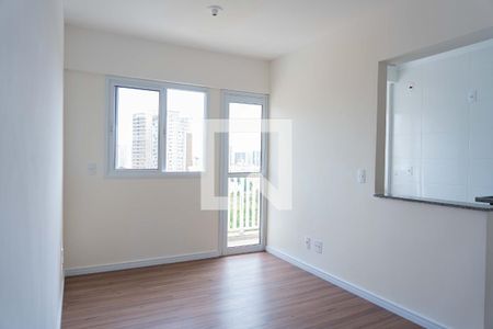 Sala de apartamento para alugar com 1 quarto, 38m² em Vila Assunção, Santo André