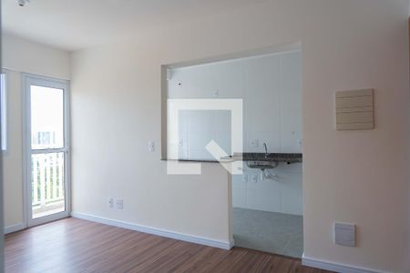 Sala de apartamento para alugar com 1 quarto, 38m² em Vila Assunção, Santo André