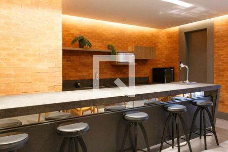 Studio à venda com 36m², 1 quarto e 1 vagaEspaço Gourmet