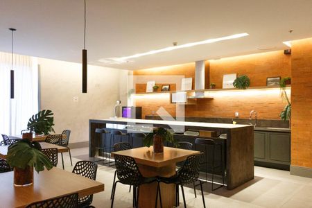 Studio à venda com 36m², 1 quarto e 1 vagaEspaço Gourmet