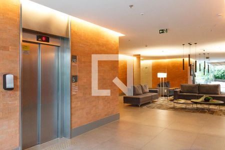 Studio à venda com 36m², 1 quarto e 1 vagaHall social