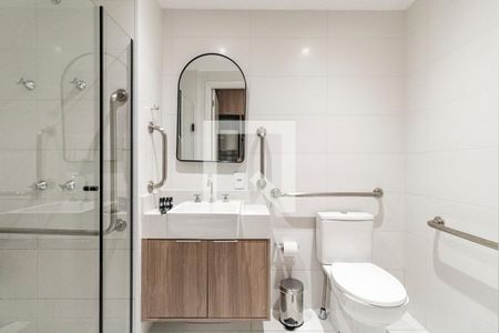 Studio à venda com 28m², 1 quarto e sem vaga Studio à venda com 28m², 1 quarto e sem vagaStudio - Banheiro