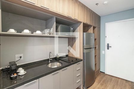 Studio à venda com 28m², 1 quarto e sem vaga Studio à venda com 28m², 1 quarto e sem vagaStudio - Cozinha