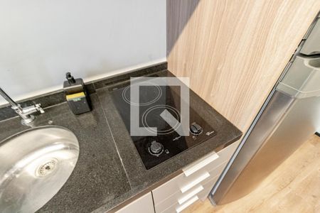 Studio - Cozinha - Cooktop de kitnet/studio à venda com 1 quarto, 28m² em Vila Mariana, São Paulo