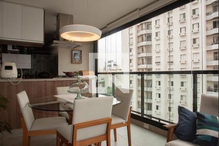 Varanda da Sala de apartamento à venda com 3 quartos, 108m² em Chácara Inglesa, São Paulo