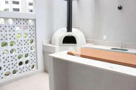 Apartamento para alugar com 36m², 2 quartos e 1 vagaChurrasqueira da área comum