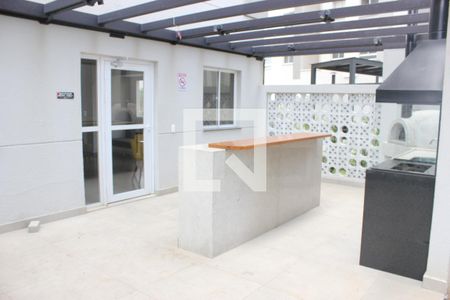 Apartamento para alugar com 36m², 2 quartos e 1 vagaChurrasqueira da área comum