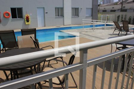 Apartamento para alugar com 36m², 2 quartos e 1 vagaPiscina área comum 02