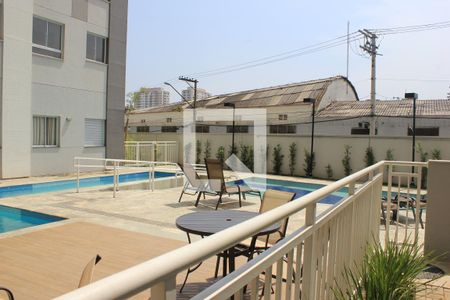 Apartamento para alugar com 36m², 2 quartos e 1 vagaPiscina área comum 02