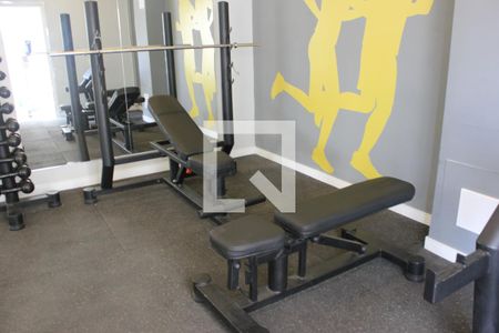 Apartamento para alugar com 36m², 2 quartos e 1 vagaAcademia da área comum