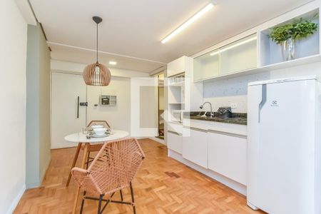 Studio à venda com 37m², 1 quarto e sem vagaCozinha