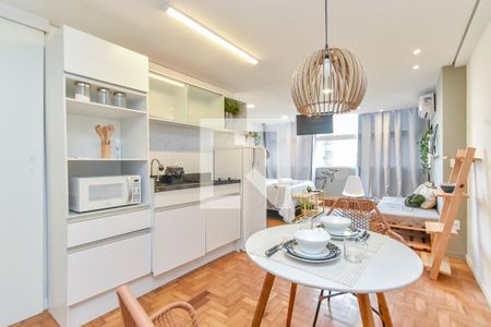 Studio à venda com 37m², 1 quarto e sem vagaCozinha