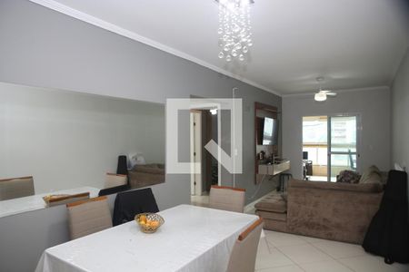 Sala de apartamento para alugar com 2 quartos, 97m² em Ocian, Praia Grande