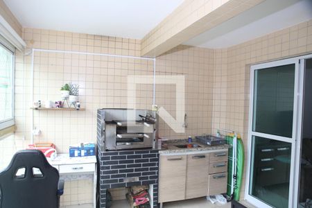 Varanda gourmet de apartamento para alugar com 2 quartos, 97m² em Ocian, Praia Grande
