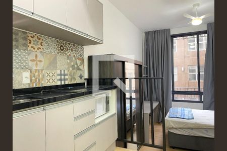 Kitnet - Cozinha de apartamento para alugar com 1 quarto, 20m² em Perdizes, São Paulo