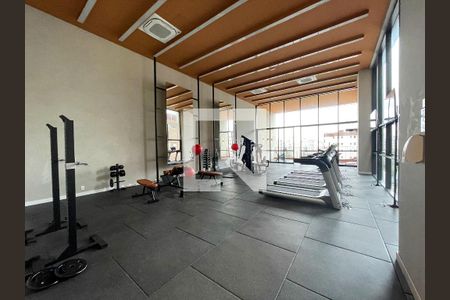 Área comum - Academia de apartamento para alugar com 1 quarto, 20m² em Perdizes, São Paulo