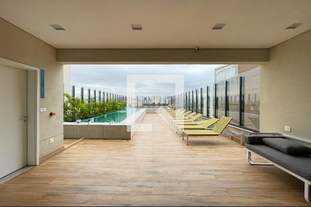 Área comum - Piscina de apartamento para alugar com 1 quarto, 20m² em Perdizes, São Paulo