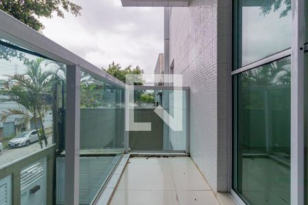 Varanda da Sala de apartamento para alugar com 1 quarto, 30m² em Instituto de Previdência, São Paulo