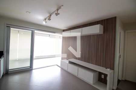 Sala de apartamento para alugar com 1 quarto, 52m² em Brooklin Paulista, São Paulo