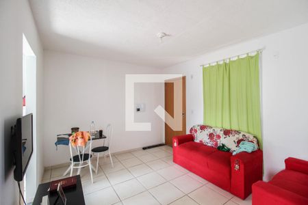 Sala de apartamento para alugar com 2 quartos, 43m² em Banco de Areia, Mesquita