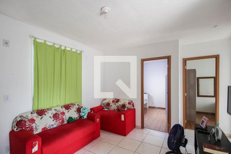 Sala de apartamento para alugar com 2 quartos, 43m² em Banco de Areia, Mesquita