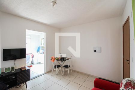 Sala de apartamento para alugar com 2 quartos, 43m² em Banco de Areia, Mesquita