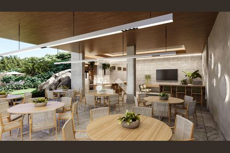 Apartamento à venda com 3 quartos, 90m² em Vila da Serra, Belo Horizonte