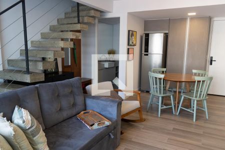 Sala/Cozinha de apartamento à venda com 1 quarto, 61m² em Centro, Rio de Janeiro