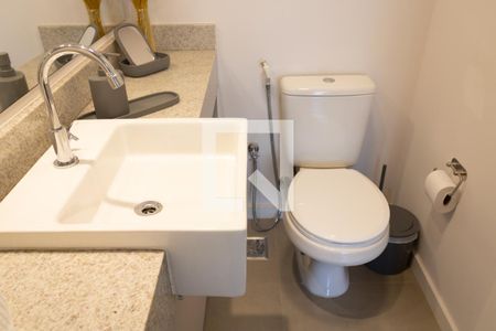 Banheiro da Suíte de apartamento à venda com 1 quarto, 61m² em Centro, Rio de Janeiro