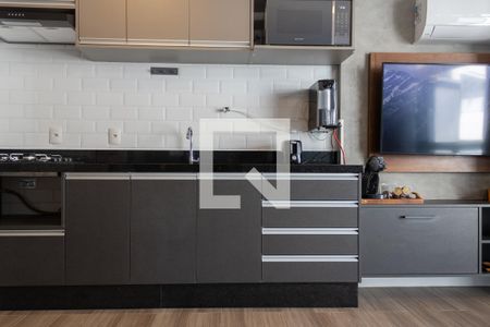 Sala/Cozinha de apartamento à venda com 1 quarto, 61m² em Centro, Rio de Janeiro