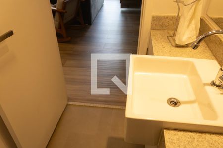 Banheiro da Suíte de apartamento à venda com 1 quarto, 61m² em Centro, Rio de Janeiro