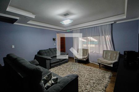 Sala de casa à venda com 3 quartos, 137m² em Jardim Ocara, Santo André